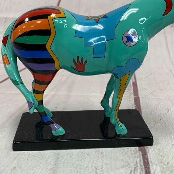 Trail of Painted Ponies Spirit War Pony(1462) 1E/7916 Artist Signed - Picture 11 of 12